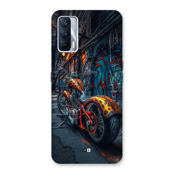 Orange Fatbike Back Case for Realme X7