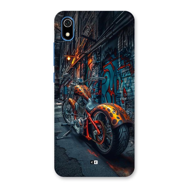 Orange Fatbike Back Case for Redmi 7A