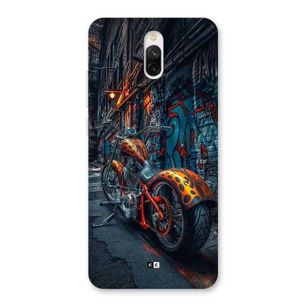 Orange Fatbike Back Case for Redmi 8A Dual