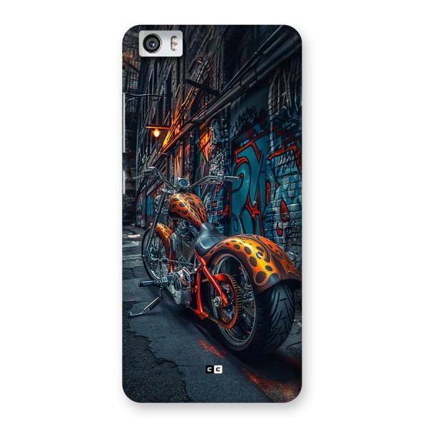 Orange Fatbike Back Case for Redmi Mi 5