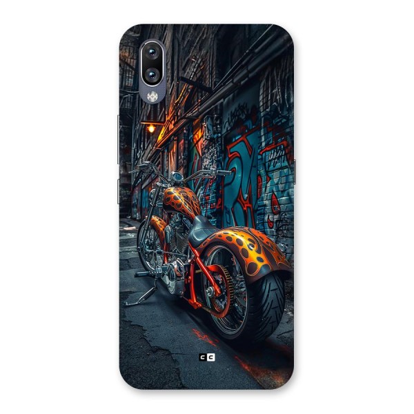 Orange Fatbike Back Case for Vivo NEX