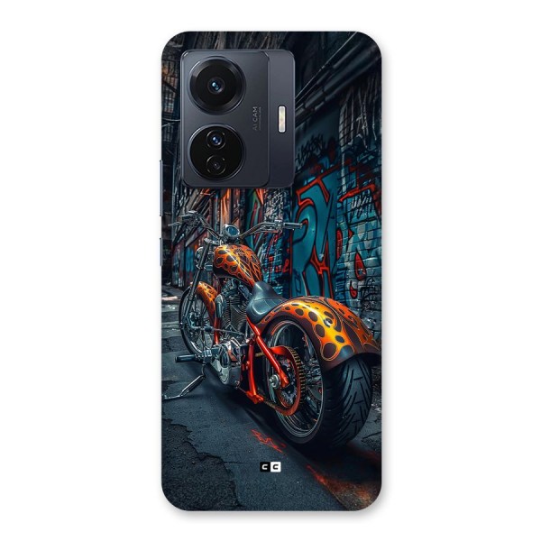 Orange Fatbike Back Case for Vivo iQOO Z6 Pro