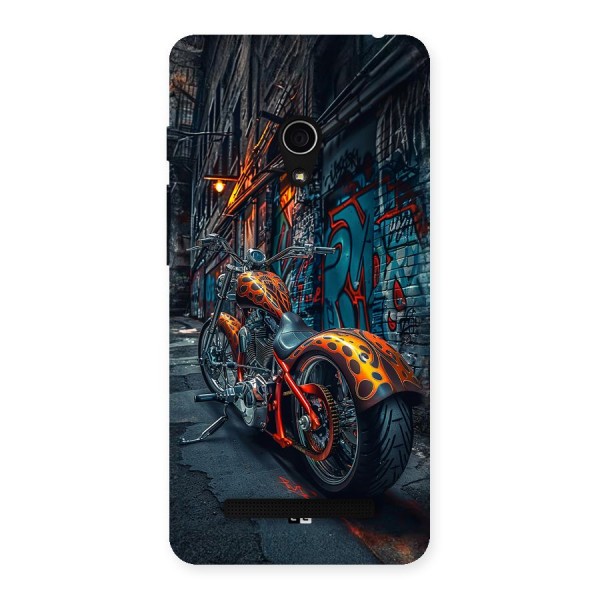 Orange Fatbike Back Case for Zenfone 5