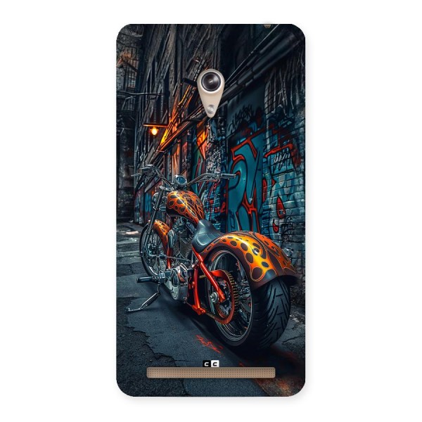 Orange Fatbike Back Case for Zenfone 6