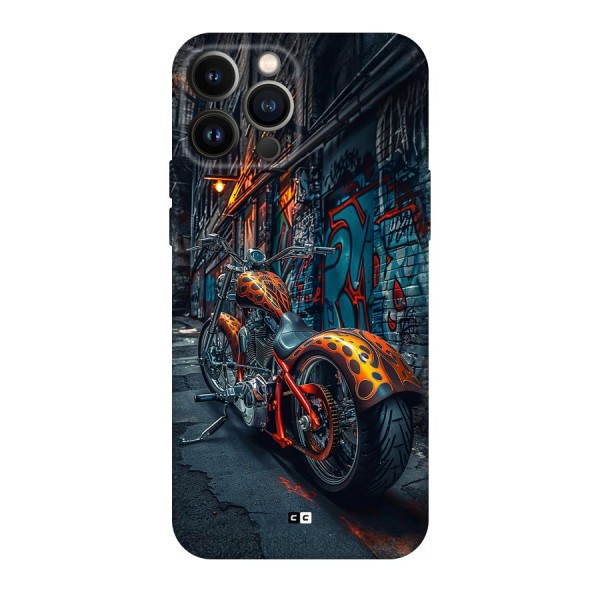 Orange Fatbike Back Case for iPhone 13 Pro Max