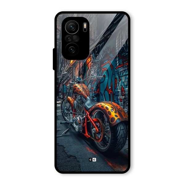 Orange Fatbike Glass Back Case for Mi 11x