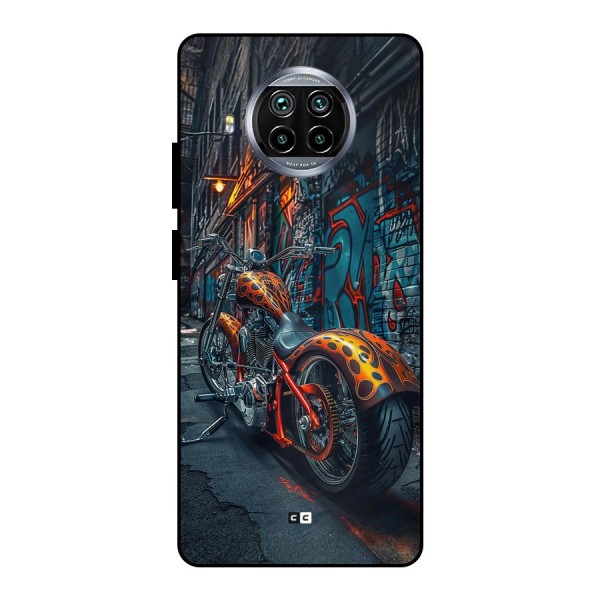 Orange Fatbike Metal Back Case for Mi 10i