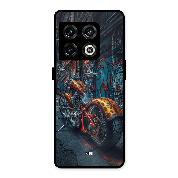 Orange Fatbike Metal Back Case for OnePlus 10 Pro 5G