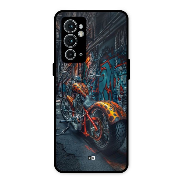 Orange Fatbike Metal Back Case for OnePlus 9RT 5G