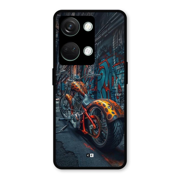 Orange Fatbike Metal Back Case for OnePlus Nord 3