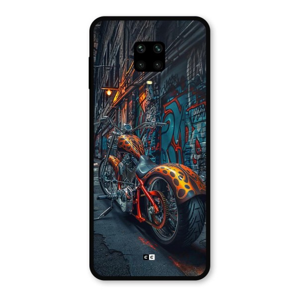 Orange Fatbike Metal Back Case for Poco M2 Pro