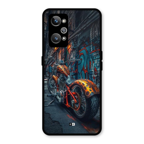 Orange Fatbike Metal Back Case for Realme GT 2