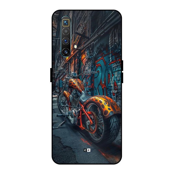 Orange Fatbike Metal Back Case for Realme X3 SuperZoom