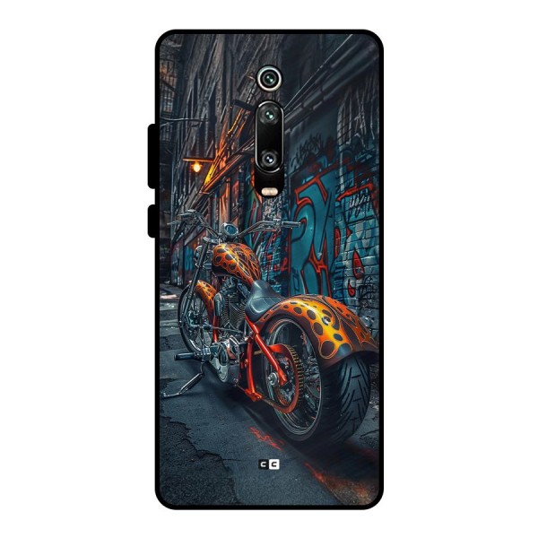 Orange Fatbike Metal Back Case for Redmi K20 Pro