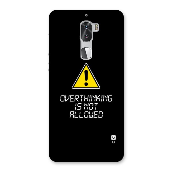 Over Thinking Back Case for Coolpad Cool 1