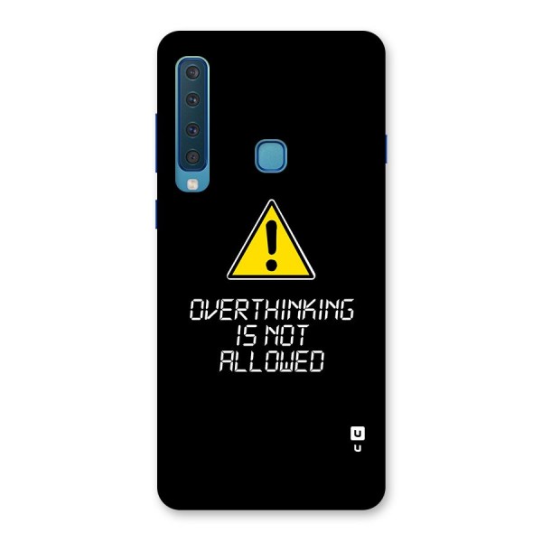 Over Thinking Back Case for Galaxy A9 (2018)