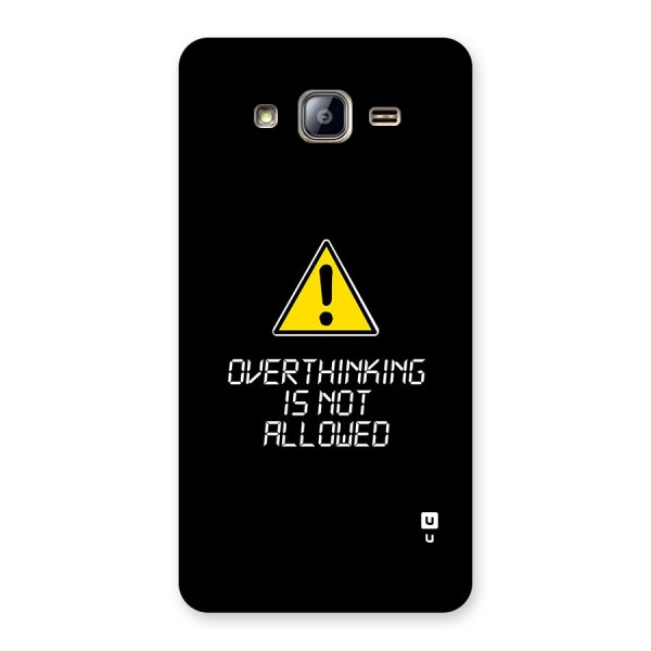 Over Thinking Back Case for Galaxy On5