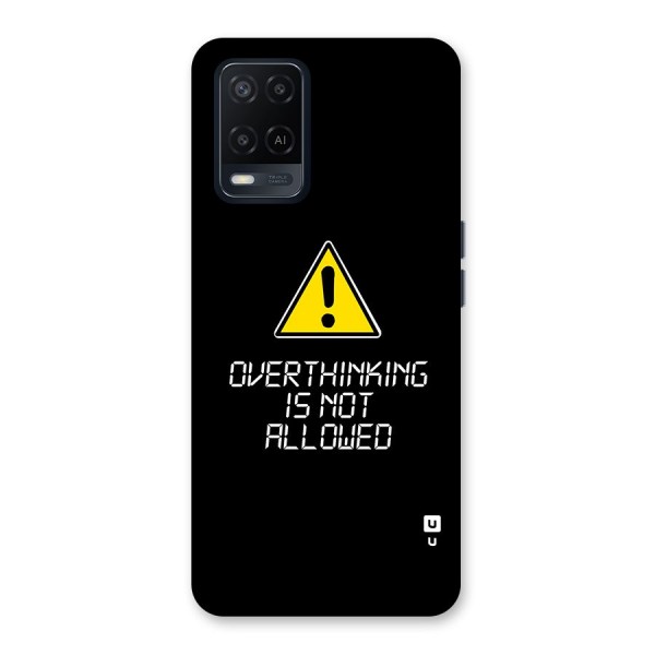 Over Thinking Back Case for Oppo A54