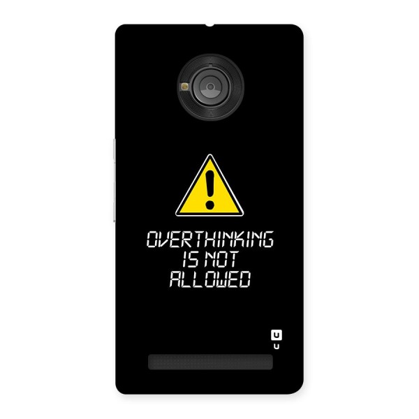 Over Thinking Back Case for Yuphoria