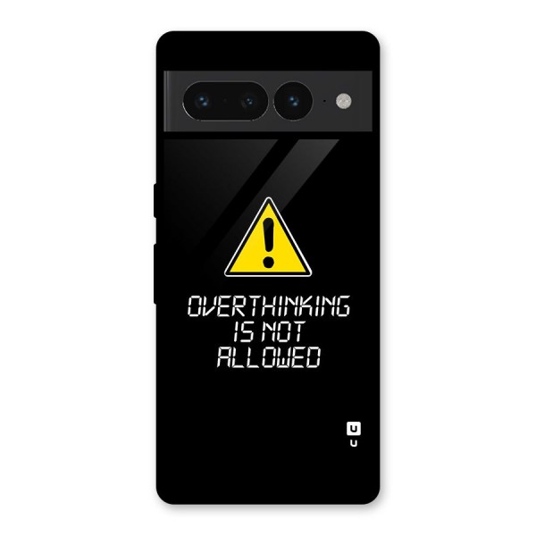 Over Thinking Glass Back Case for Google Pixel 7 Pro