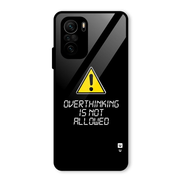 Over Thinking Glass Back Case for Mi 11x