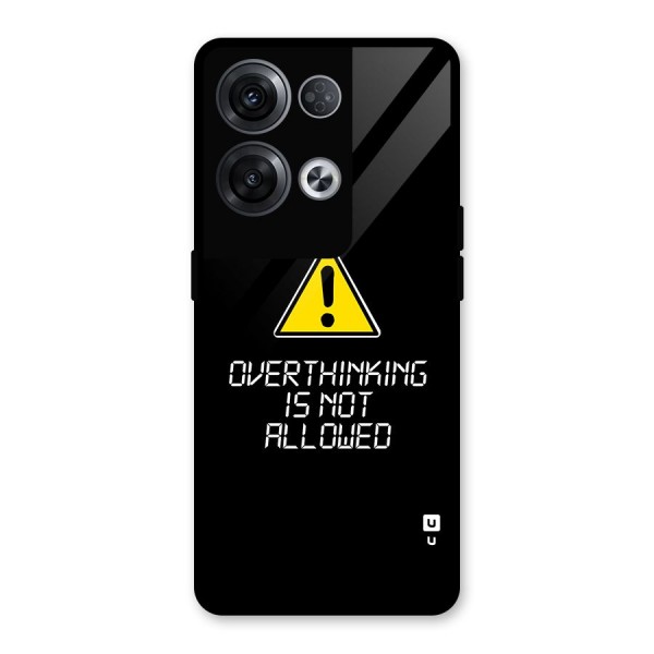 Over Thinking Glass Back Case for Oppo Reno8 Pro 5G