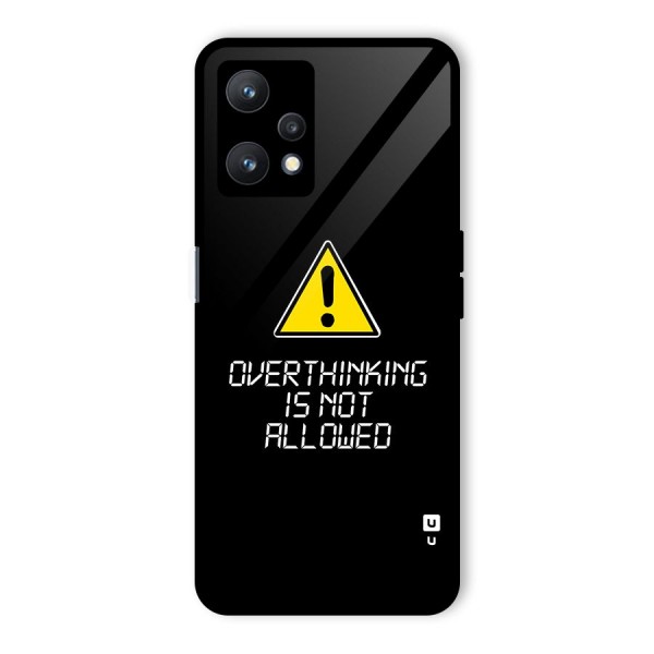 Over Thinking Glass Back Case for Realme 9 Pro 5G