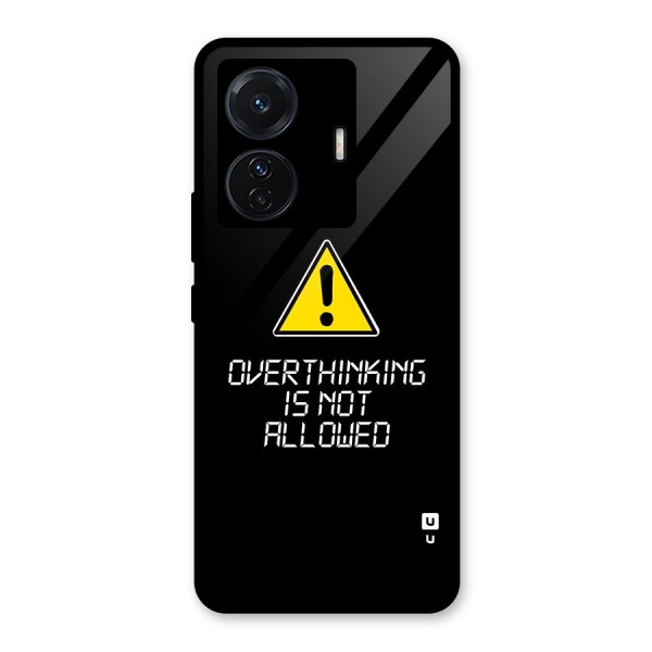 Over Thinking Glass Back Case for Vivo T1 Pro