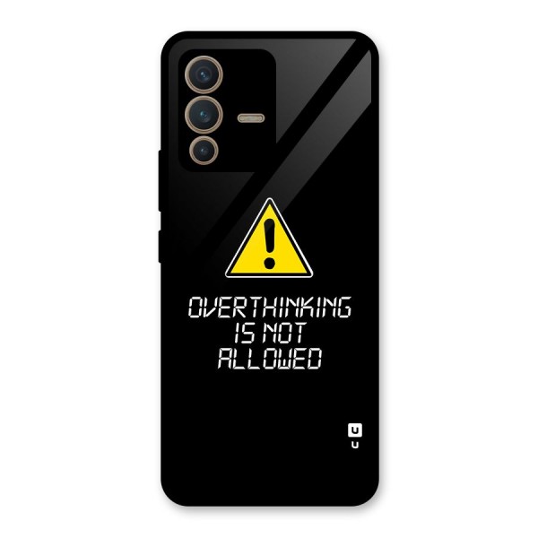 Over Thinking Glass Back Case for Vivo V23 5G