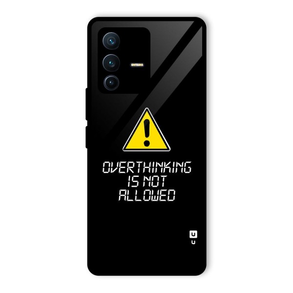 Over Thinking Glass Back Case for Vivo V23 Pro