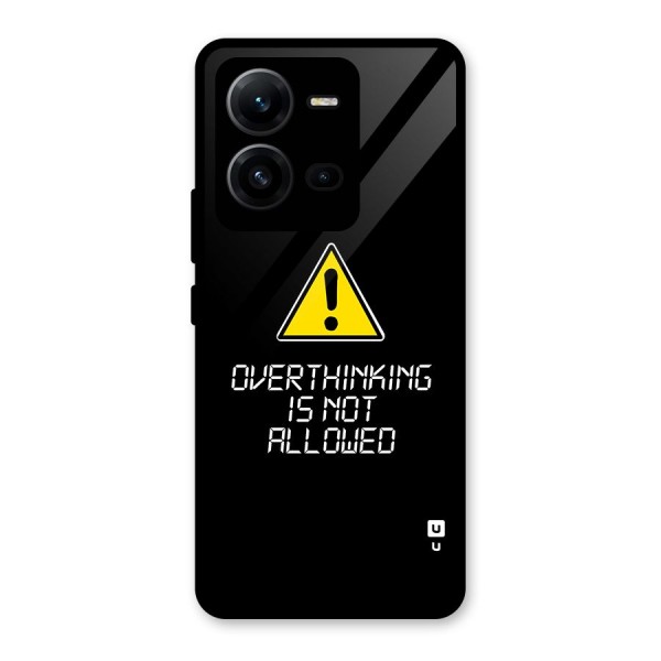 Over Thinking Glass Back Case for Vivo V25