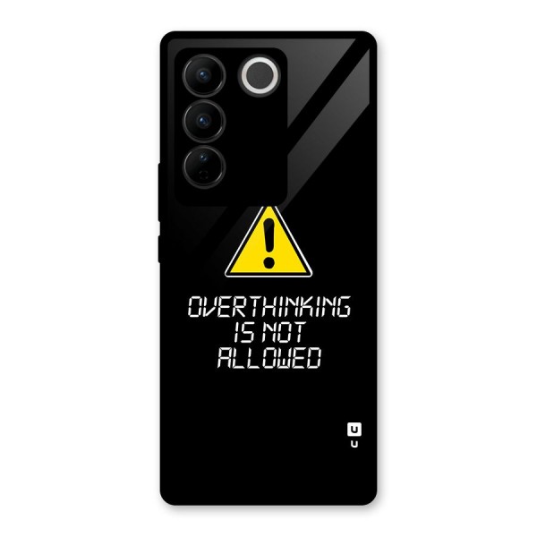 Over Thinking Glass Back Case for Vivo V27