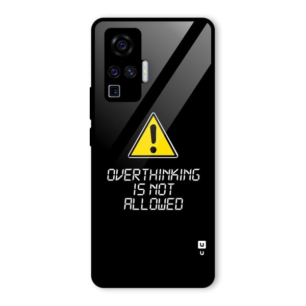 Over Thinking Glass Back Case for Vivo X50 Pro