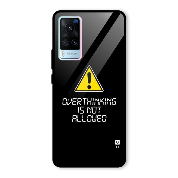 Over Thinking Glass Back Case for Vivo X60
