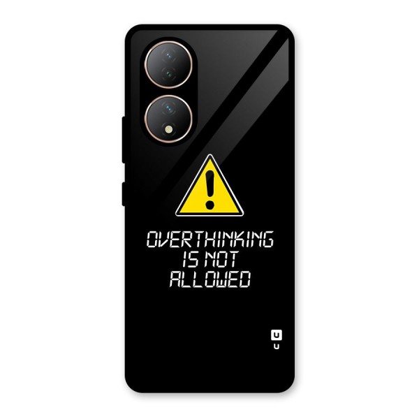 Over Thinking Glass Back Case for Vivo Y100A