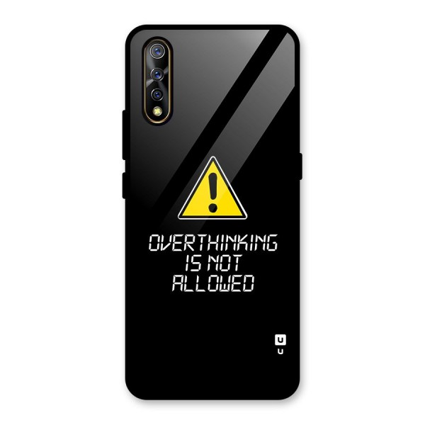 Over Thinking Glass Back Case for Vivo Z1x