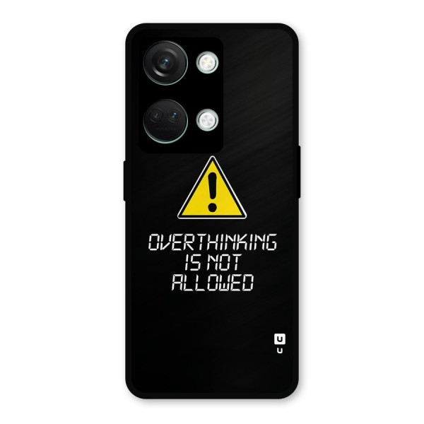 Over Thinking Metal Back Case for OnePlus Nord 3