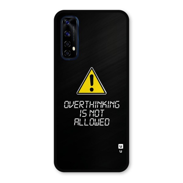 Over Thinking Metal Back Case for Realme Narzo 20 Pro