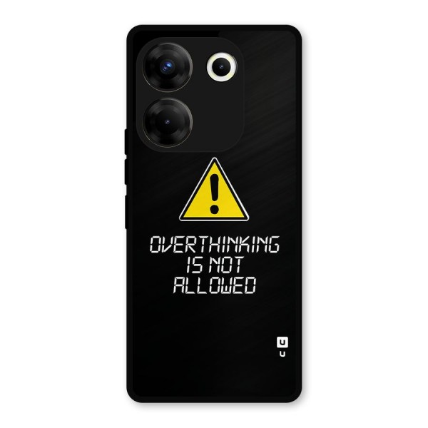 Over Thinking Metal Back Case for Tecno Camon 20 Pro