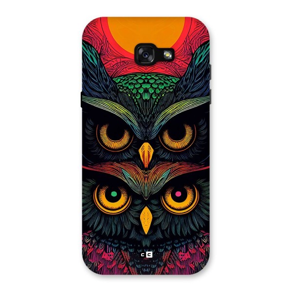 Owl Soul Art Illustration Back Case for Galaxy A7 (2017)