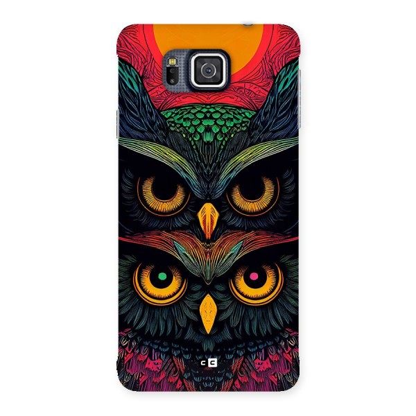 Owl Soul Art Illustration Back Case for Galaxy Alpha