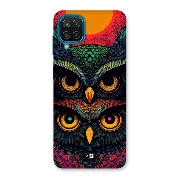 Owl Soul Art Illustration Back Case for Galaxy F12