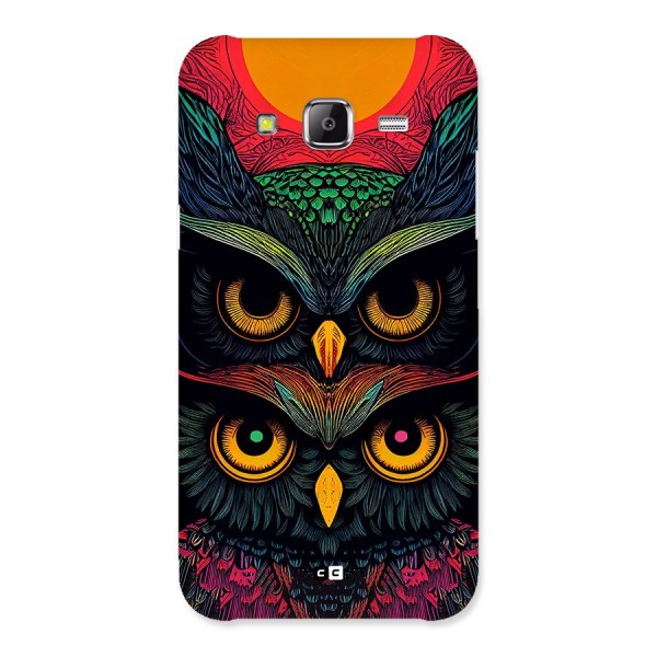 Owl Soul Art Illustration Back Case for Galaxy J5