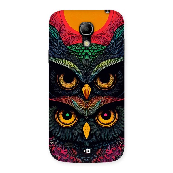 Owl Soul Art Illustration Back Case for Galaxy S4 Mini