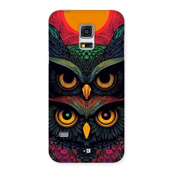 Owl Soul Art Illustration Back Case for Galaxy S5 Mini