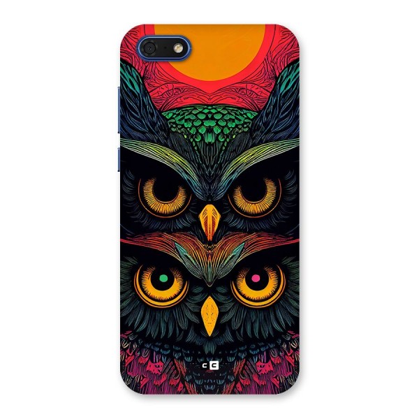 Owl Soul Art Illustration Back Case for Honor 7s