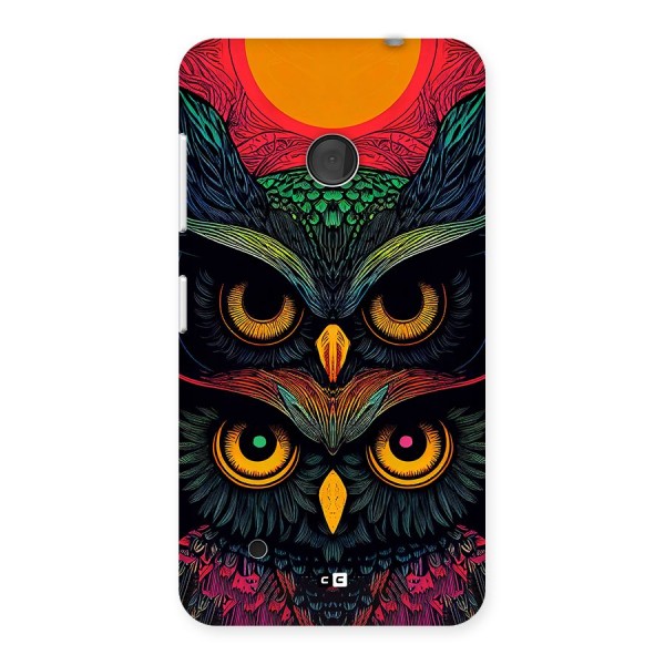 Owl Soul Art Illustration Back Case for Lumia 530