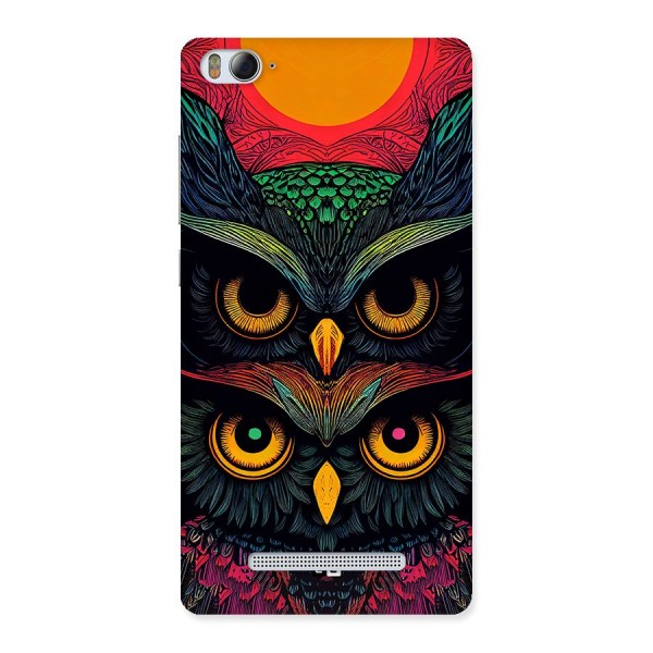 Owl Soul Art Illustration Back Case for Mi4i