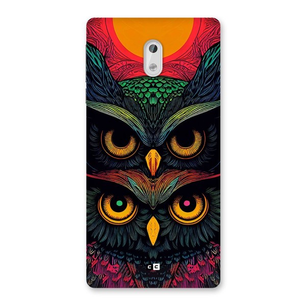 Owl Soul Art Illustration Back Case for Nokia 3