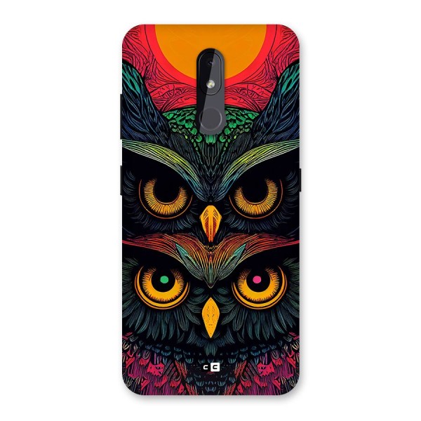 Owl Soul Art Illustration Back Case for Nokia 3.2